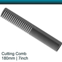 Leader Carbon #821 Textured Ridge Comb 7"