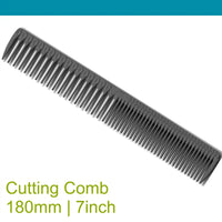 Leader Carbon #821 Textured Ridge Comb 7"