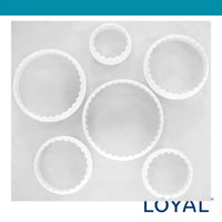 Loyal Cutter  Plain /  Scallop 6pc