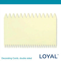 Loyal Decorating Comb Dbl sided