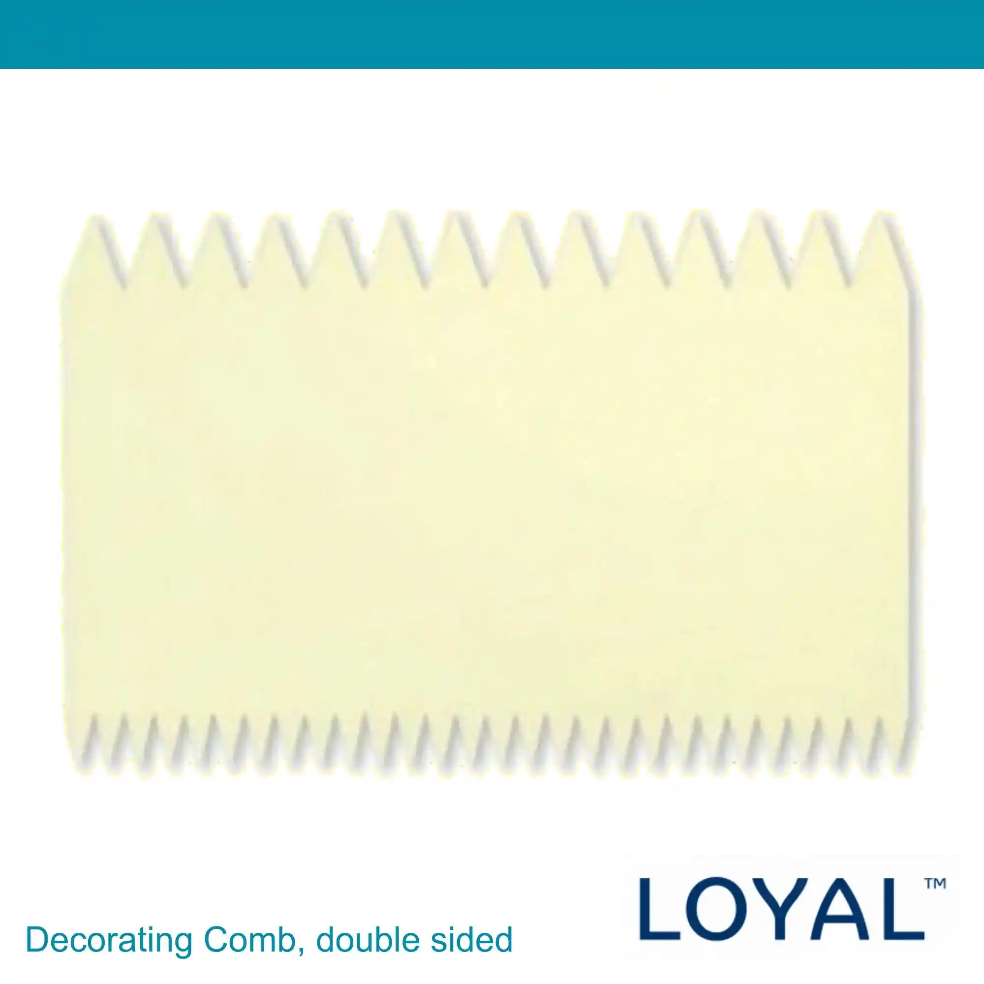 Loyal Decorating Comb Dbl sided
