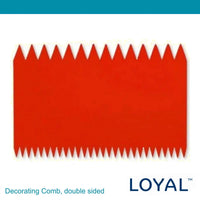Loyal Decorating Comb Dbl sided