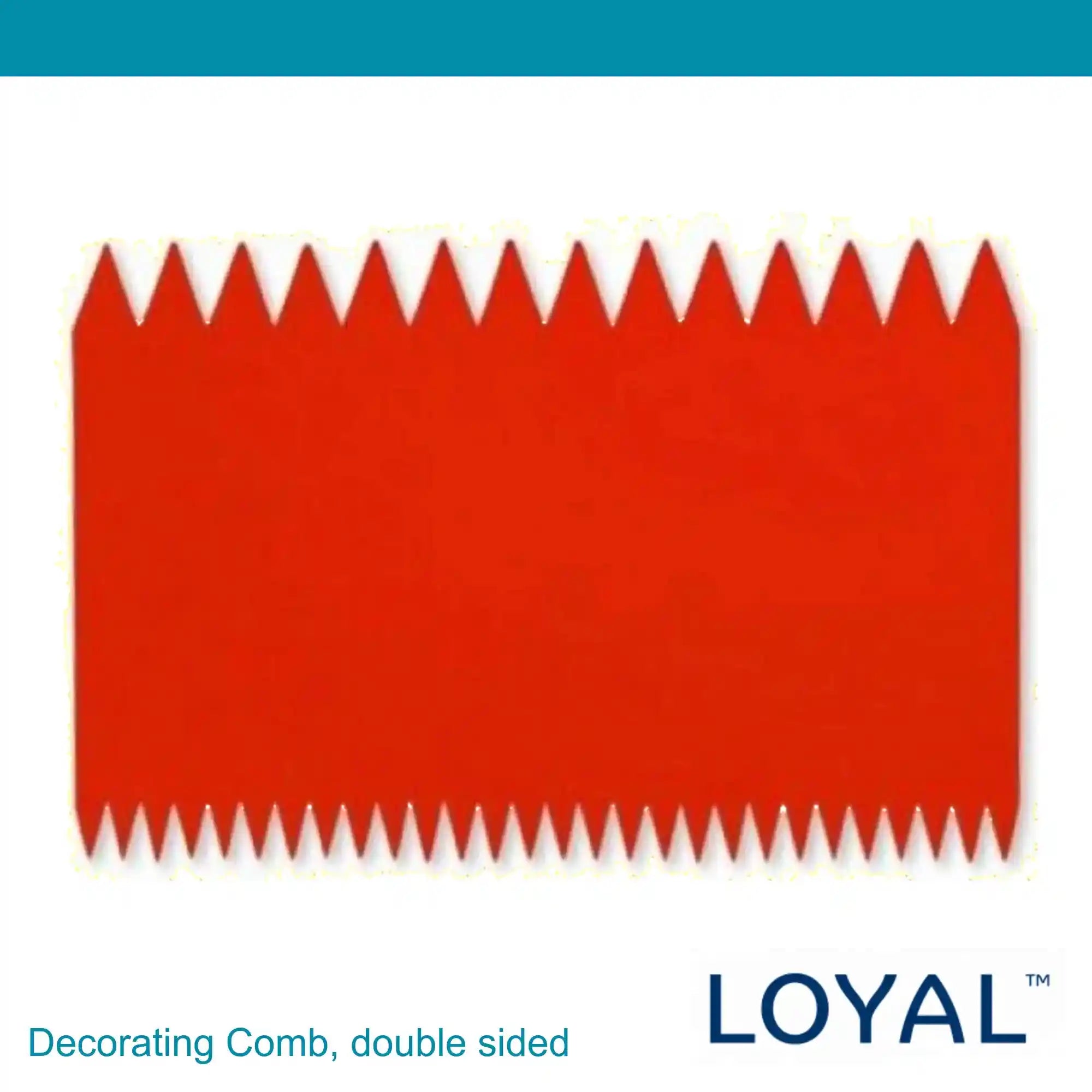 Loyal Decorating Comb Dbl sided