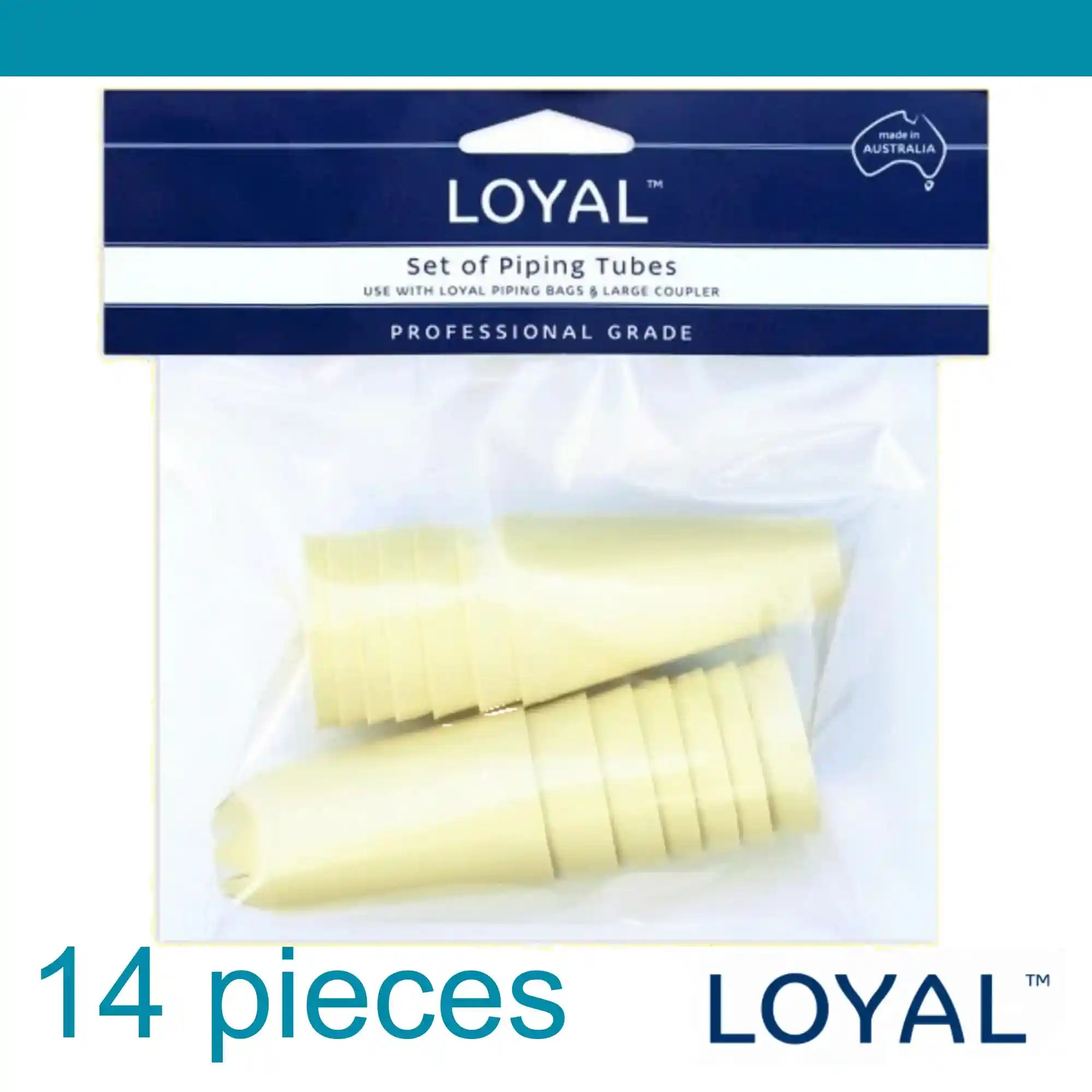 Loyal Piping Nozzle plain / star 14pc