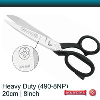Mundial 8 inch Heavy Duty Scissors 490 (20 cm)