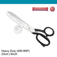 Mundial 9 inch Heavy Duty Scissors 490 (23 cm)