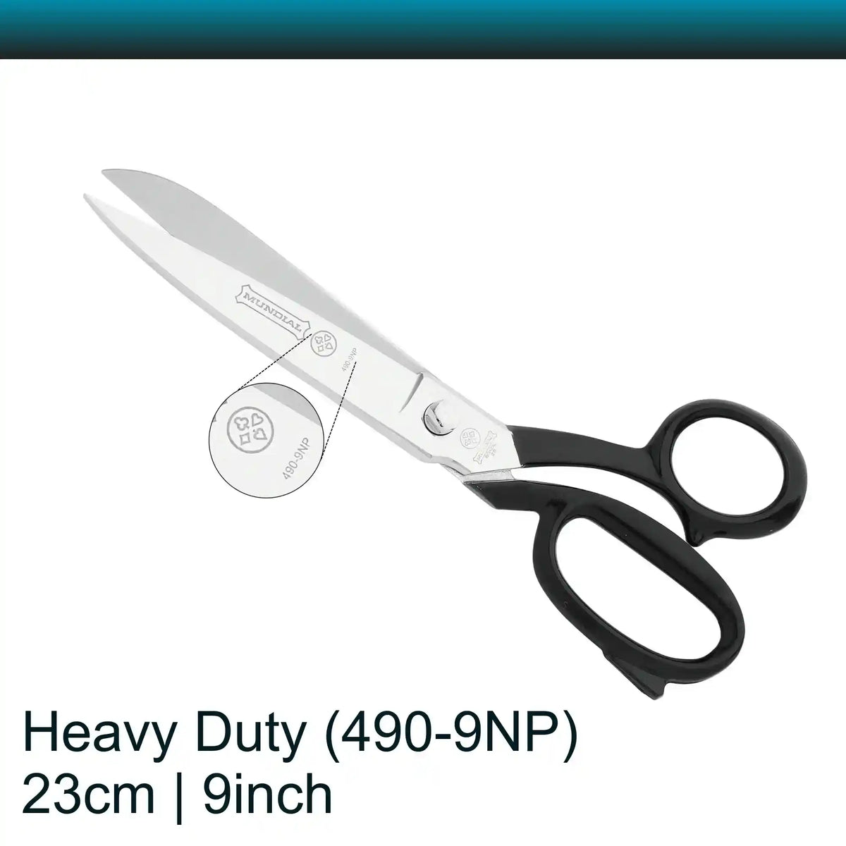 Mundial 9 inch Heavy Duty Scissors 490 (23 cm)