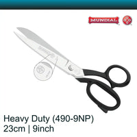 Mundial 9 inch Heavy Duty Scissors 490 (23 cm)