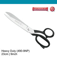 Mundial 9 inch Heavy Duty Scissors 490 (23 cm)