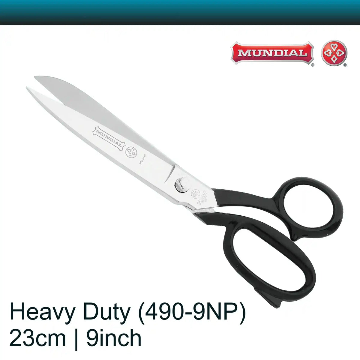 Mundial 9 inch Heavy Duty Scissors 490 (23 cm)