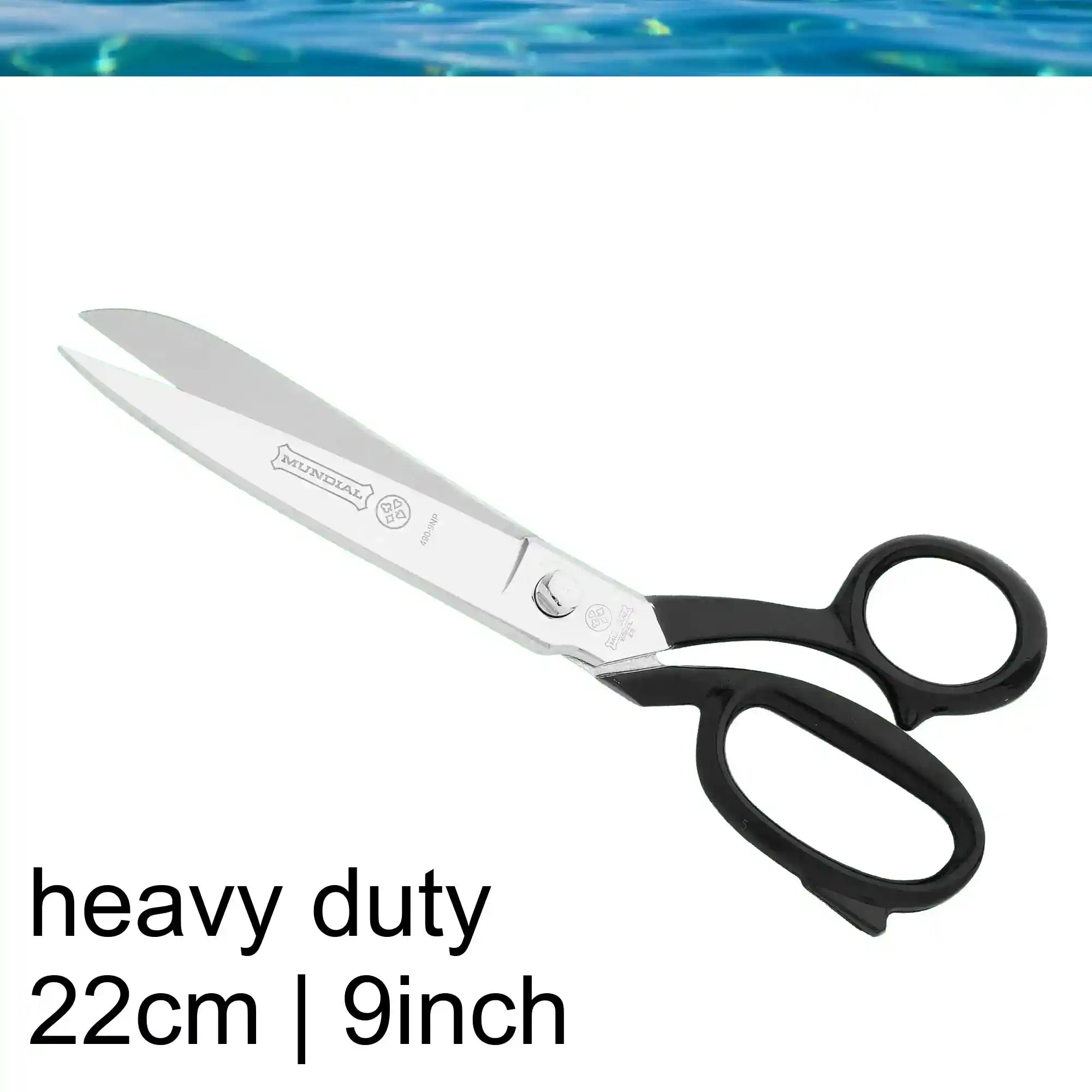 Mundial 9 inch Heavy Duty Scissors 490 (22 cm)