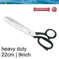 Mundial 9 inch Heavy Duty Scissors 490 (22 cm)