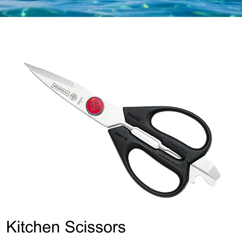 Mundial Kitchen Scissors Red Dot
