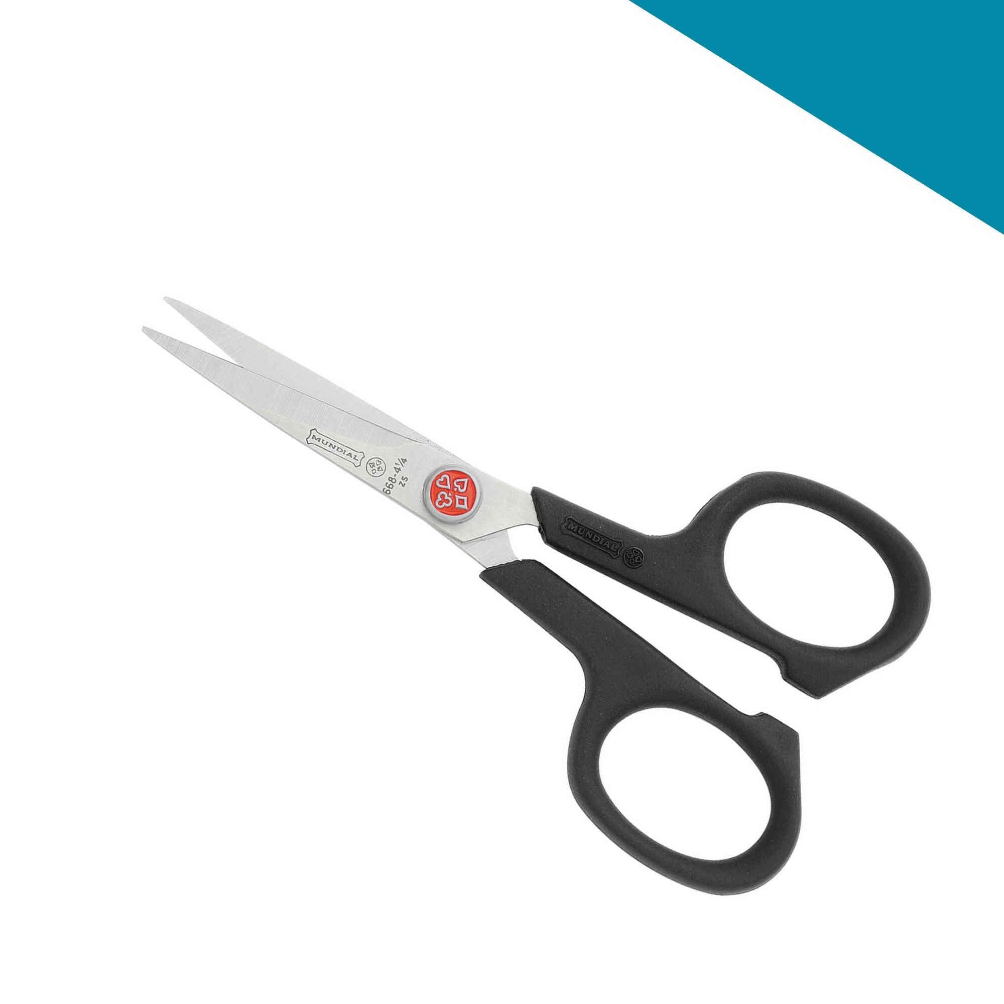 Mundial 4.25inch Red Dot Embroidery scissors(11cm)