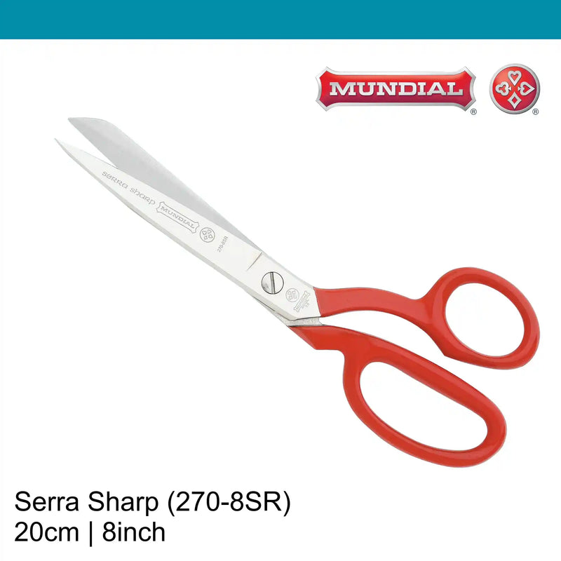 Mundial 8 inch Serra Sharp Dressmaking Scissors