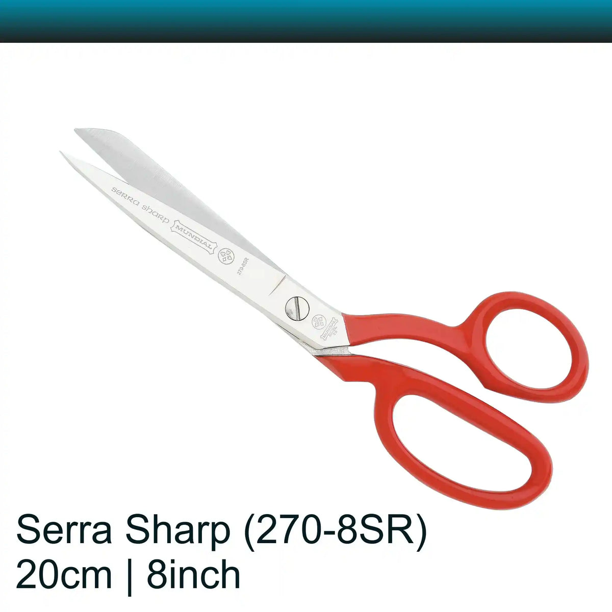 Mundial 8 inch Serra Sharp Dressmaking Scissors