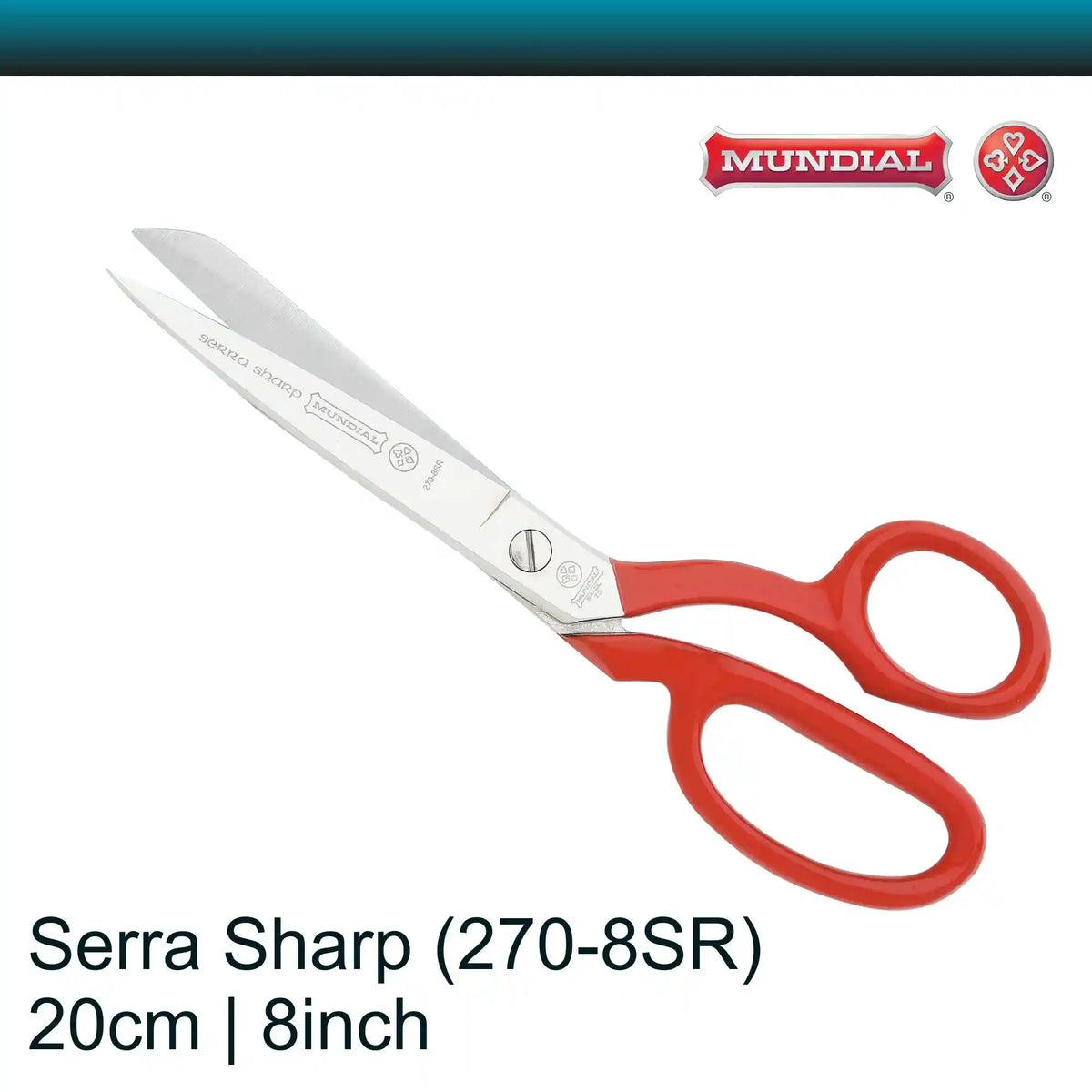 Mundial 8 inch Serra Sharp Dressmaking Scissors