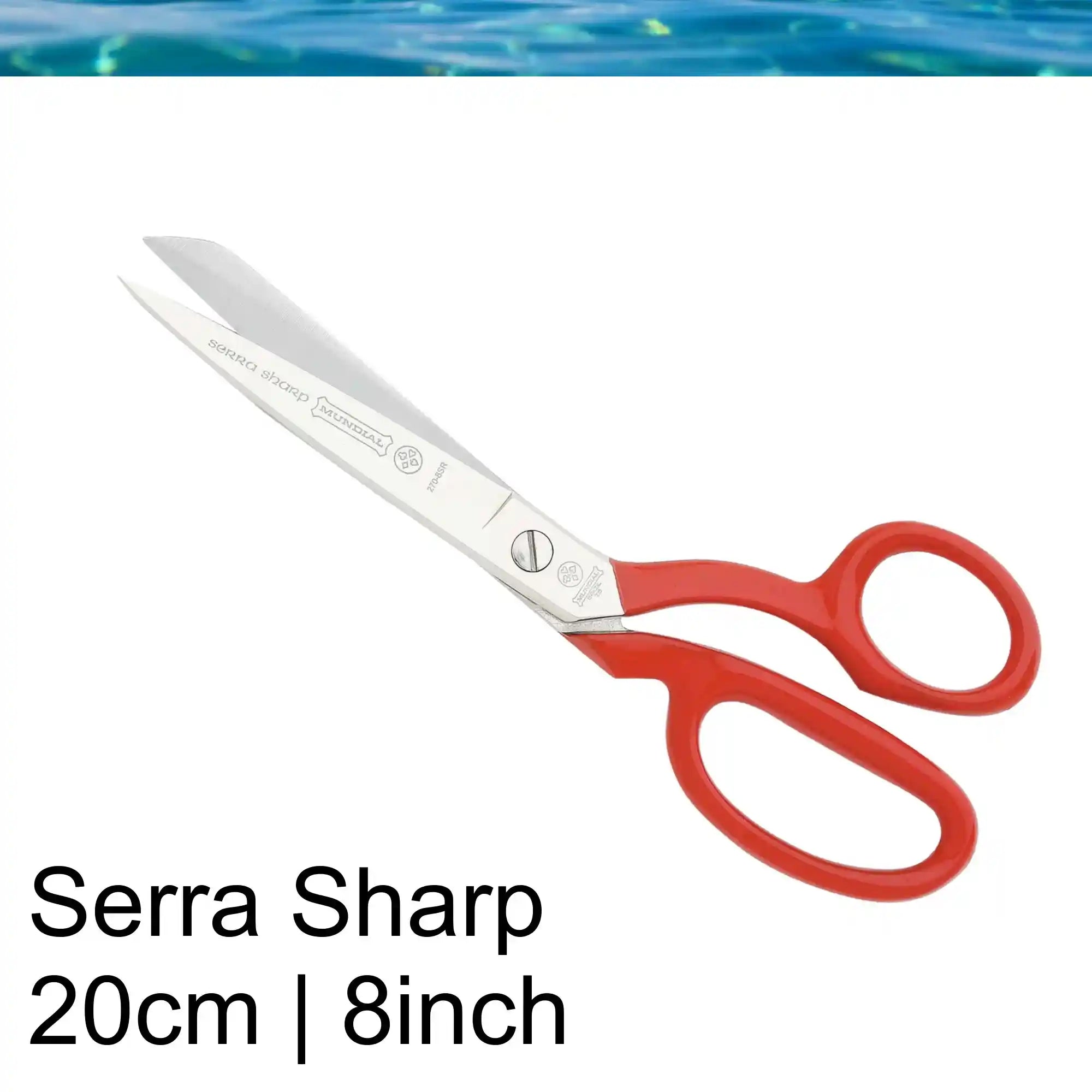Mundial 8 inch Serra Sharp Dressmaking Scissors