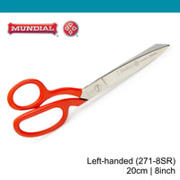 Mundial 8 inch left-handed Serra Sharp Scissors