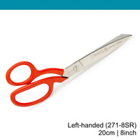 Mundial 8 inch left-handed Serra Sharp Scissors