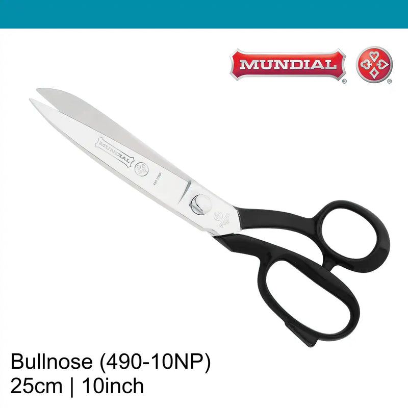 Mundial 10 inch Bullnose Tailor Scissors 490 (25 cm)