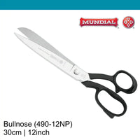 Mundial 12 inch Bullnose Tailor Scissors 490 (30 cm)