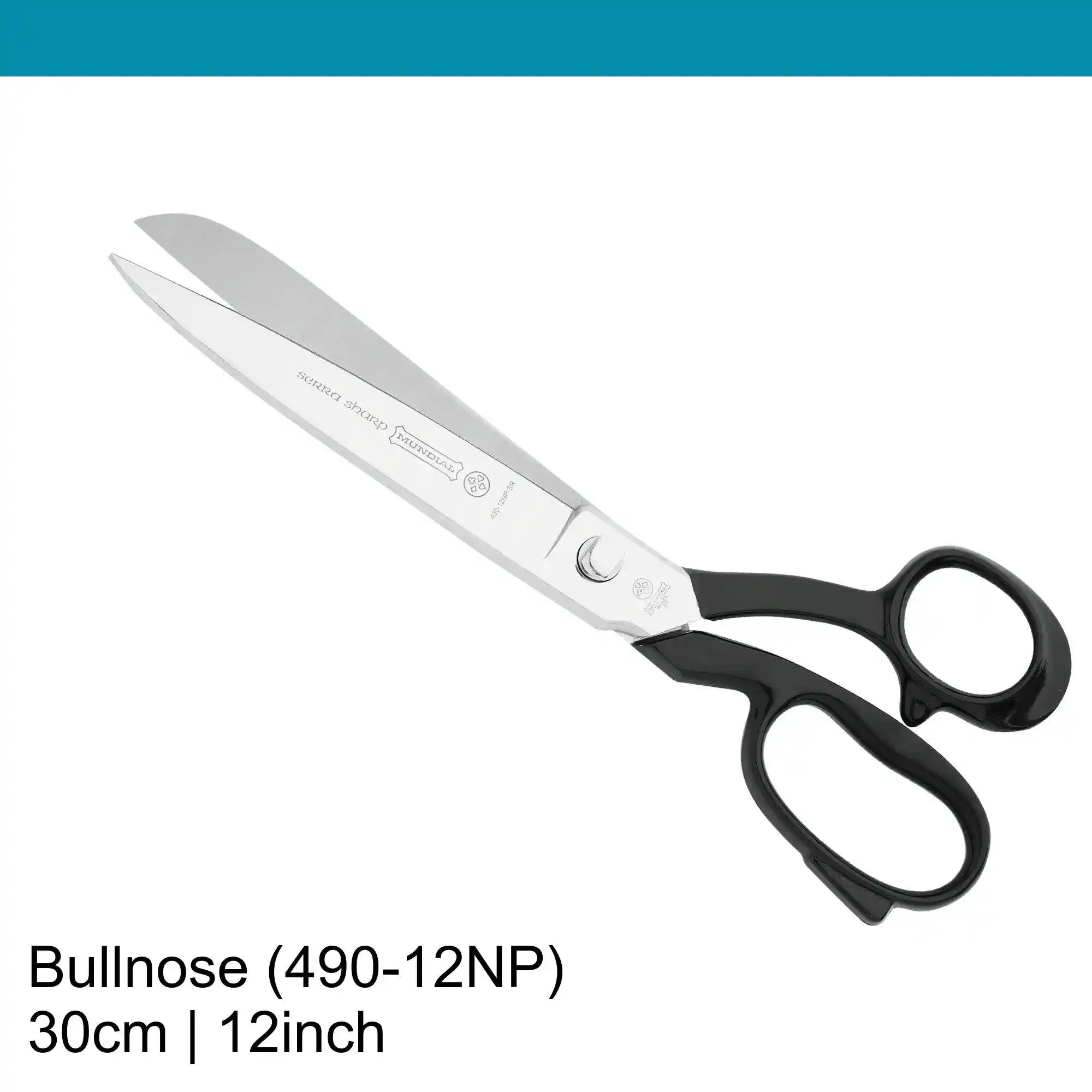 Mundial 12 inch Bullnose Tailor Scissors 490 (30 cm)