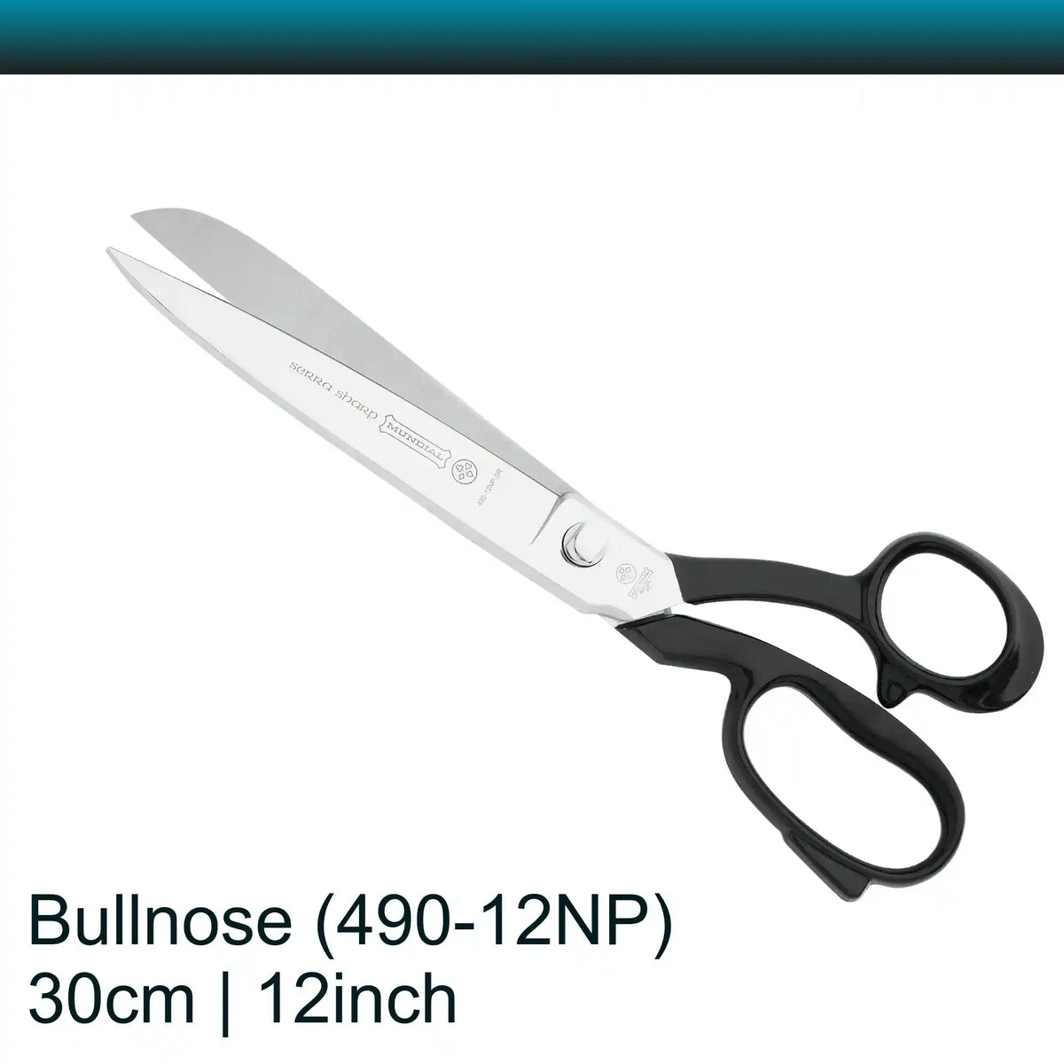 Mundial 12 inch Bullnose Tailor Scissors 490 (30 cm)