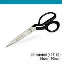 Mundial 10 inch Left-handed Tapered Tailor Shears (25 cm)