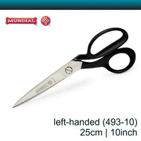 Mundial 10 inch Left-handed Tapered Tailor Shears (25 cm)