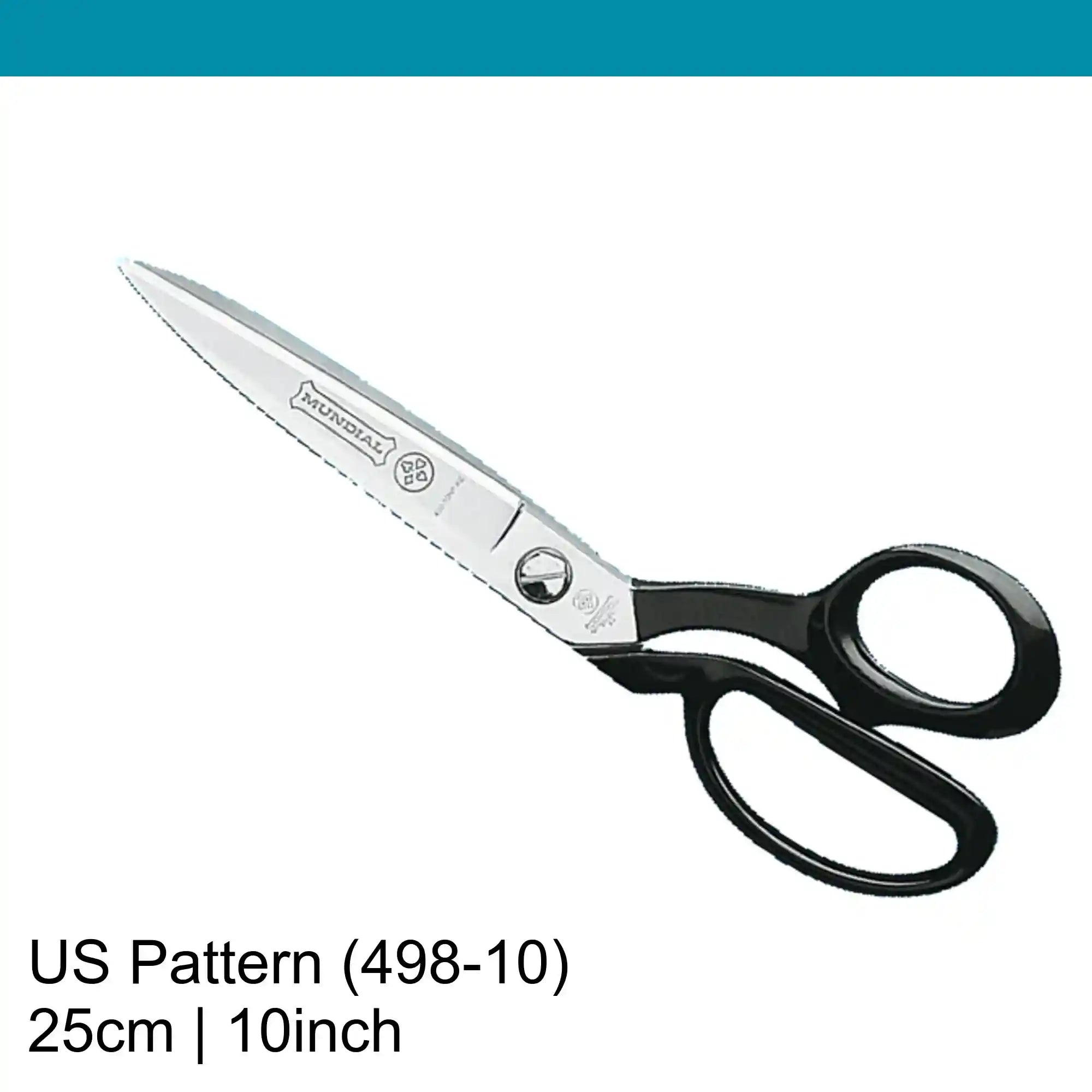 Mundial 10 inch Tapered Tailor Scissors 2498 (25 cm)
