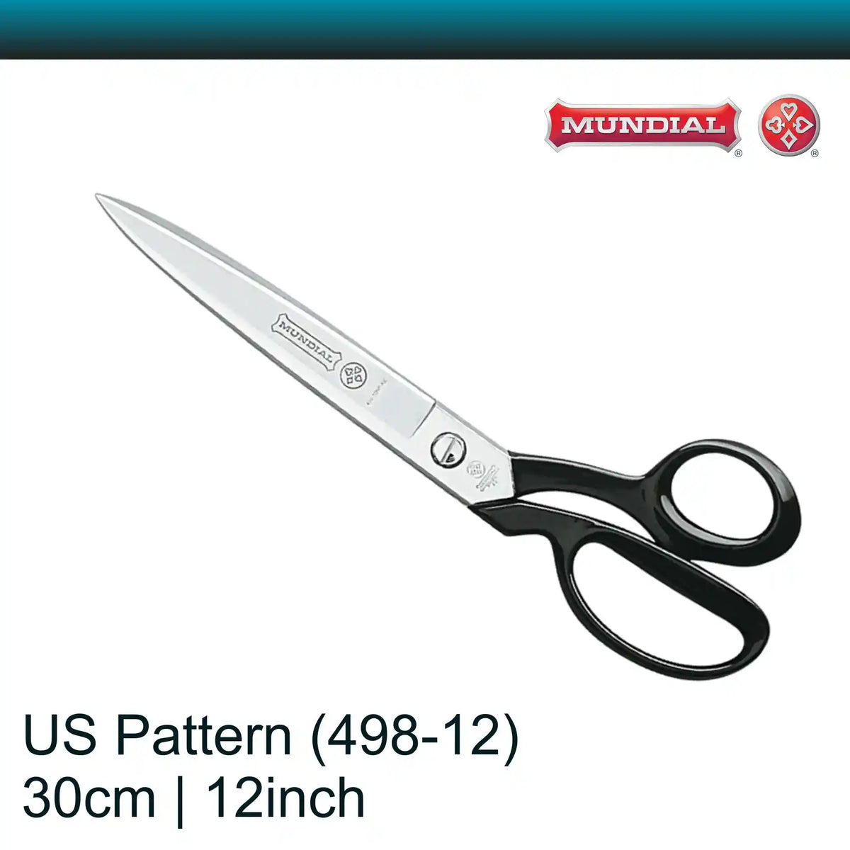 Mundial 12 inch Tapered Tailor Scissors 2498 (30 cm)