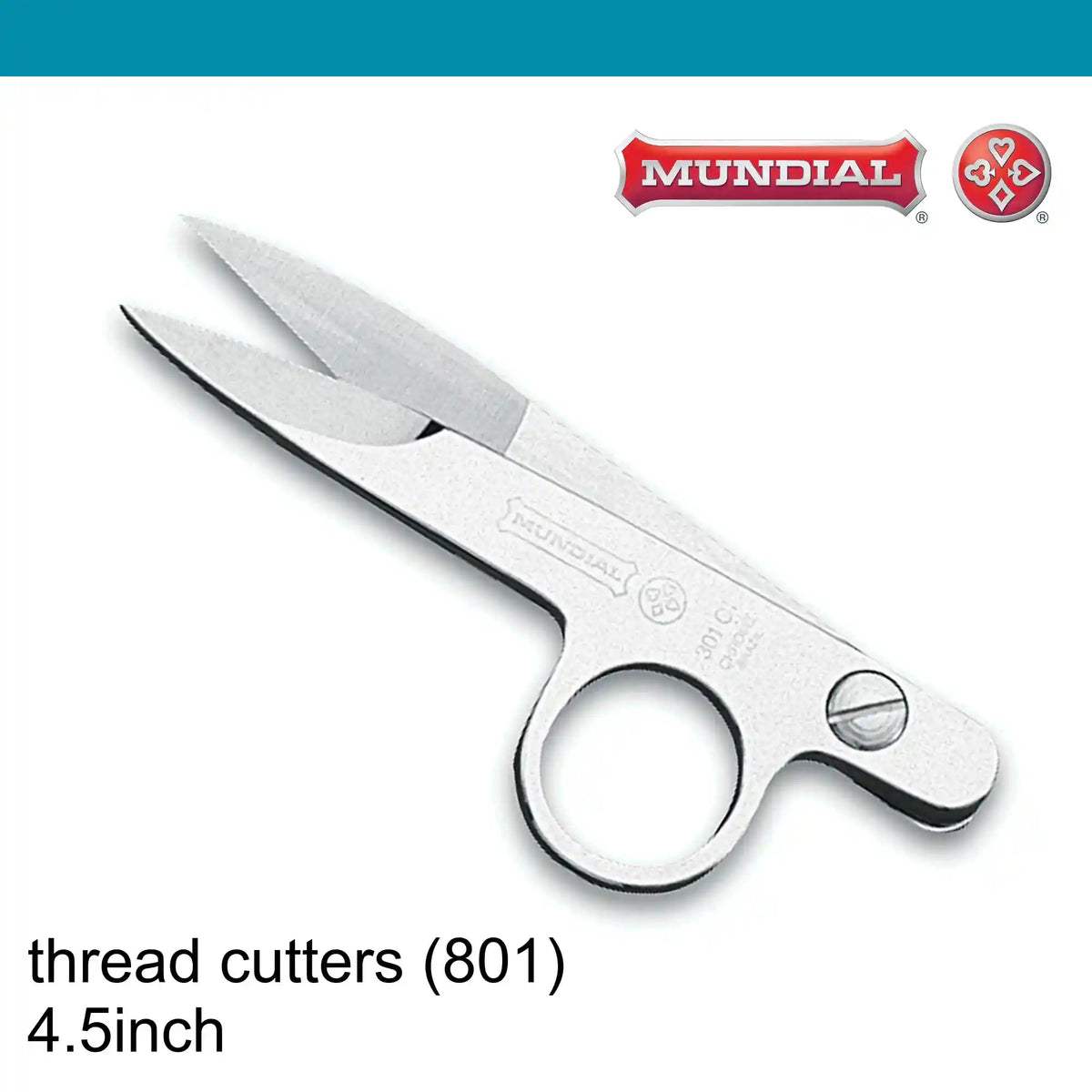 Mundial 4.5 inch Thread cutters 801