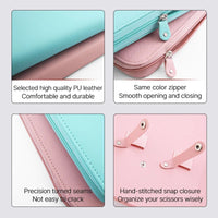 Sturdy 8pc Scissor Case