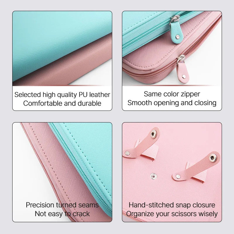 Sturdy 8pc Scissor Case