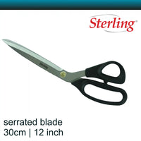 Sterling 12 inch Serrated Tailor Shears Black Panther