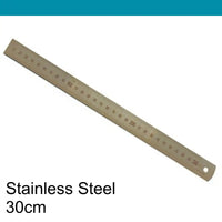 Sterling Ruler Stainless Steel 300mm / 12 inch