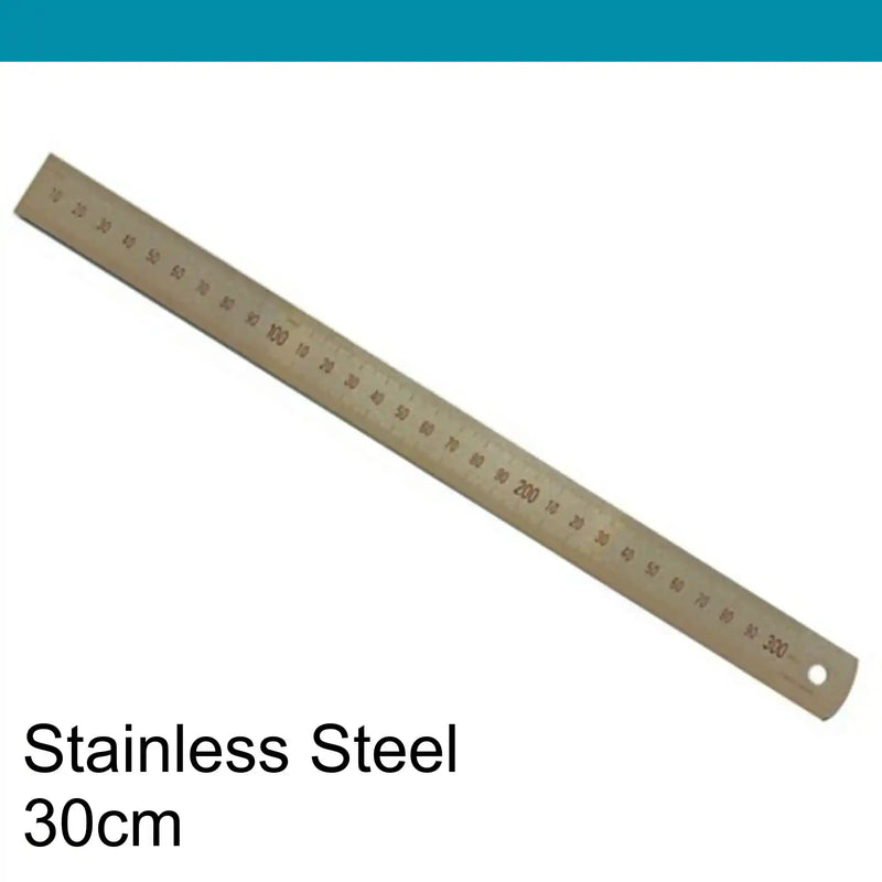 Sterling Ruler Stainless Steel 300mm / 12 inch