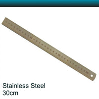 Sterling Ruler Stainless Steel 300mm / 12 inch
