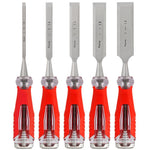 Sterling Ultimax Wood Chisel: 5 Piece Set 6,12,19,25,32mm
