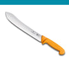 Swibo Butchers Knife- wide tip stiff blade 25 cm