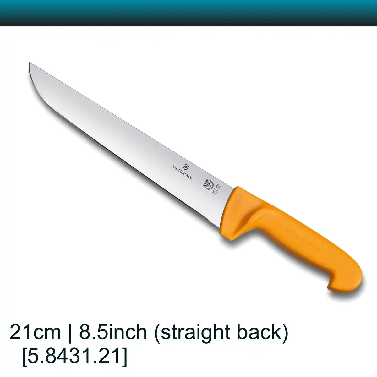Swibo Butchers Straight back knife 21cm