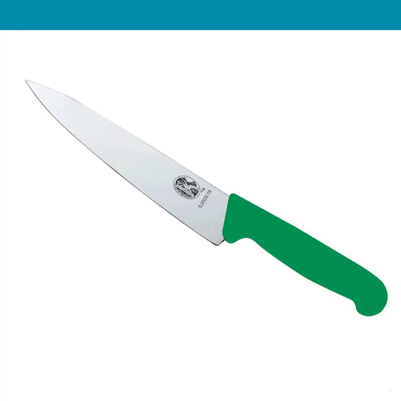 Victorinox Fibrox Carving Knife 25 cm in Green