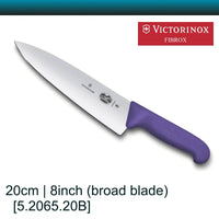 Victorinox Cooks -Carving Knife 20cm- broad blade - Purple