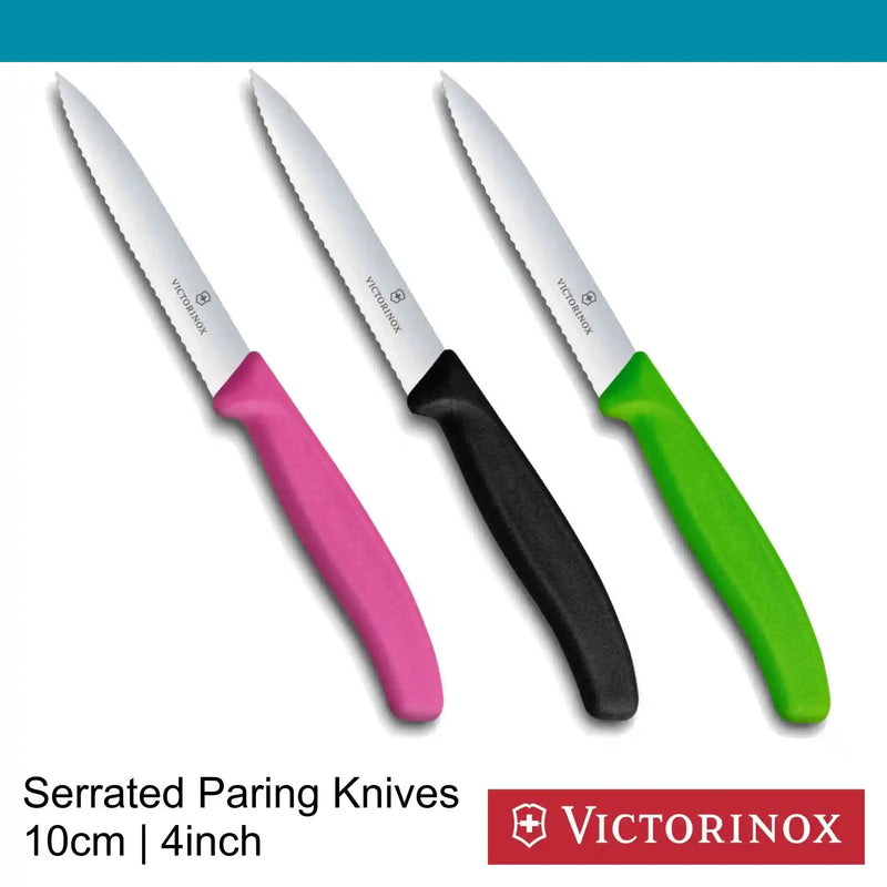 Victorinox Serrated Paring Knife 10 cm