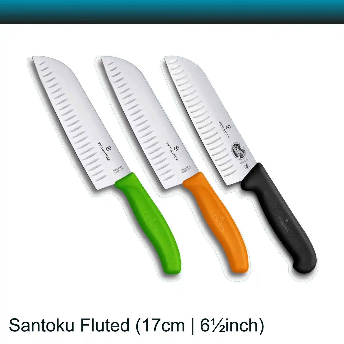 Victorinox Santoku Knife Fluted- 17cm