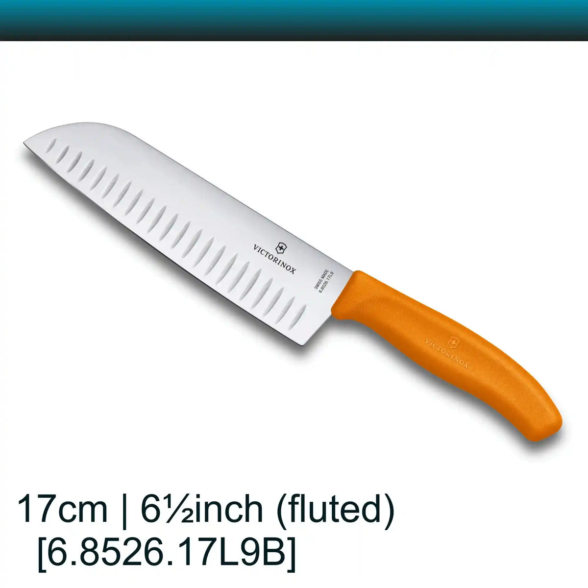 Victorinox Santoku Knife Fluted- 17cm