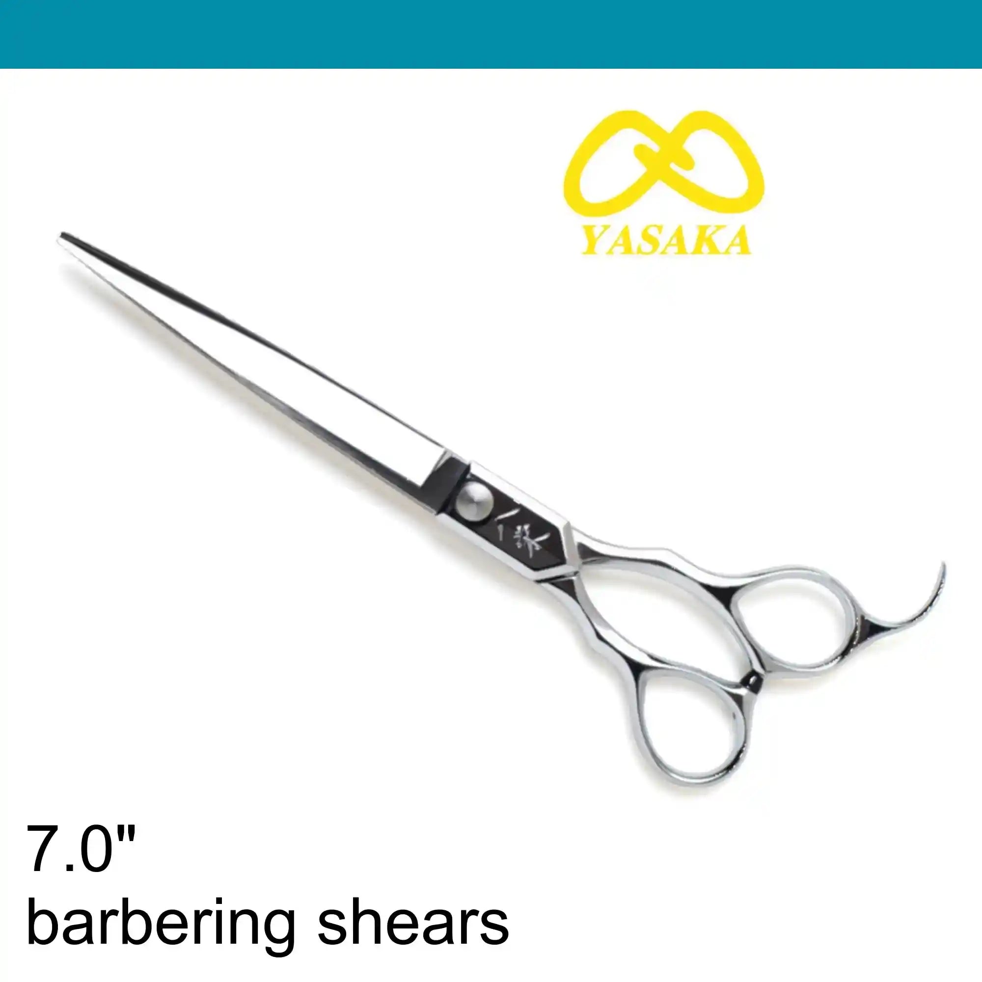 Yasaka Barbering Scissors 7 inch Offset Japanese ATS314