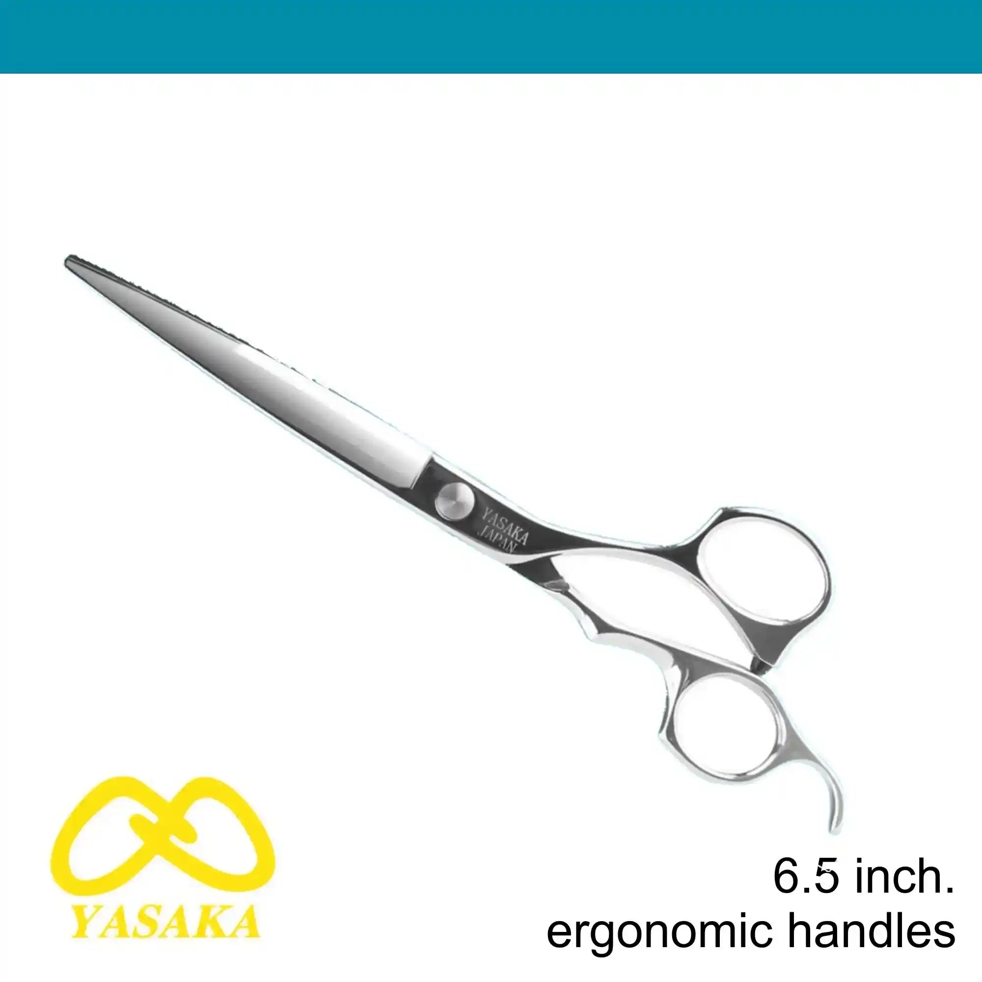 Yasaka Japanese Ergonomic hair scissors KM-65 (6.5inch)