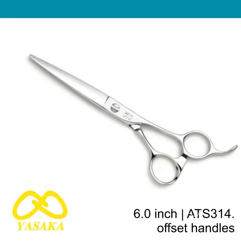 Yasaka Japanese Offset hair scissors SK-60 (6.0inch)